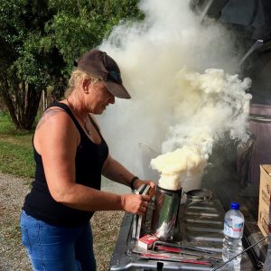 Learn how to light a beekeeper's smoker